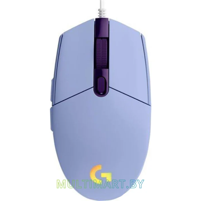 Игровая мышь Logitech G102 Lightsync (сиреневый)
